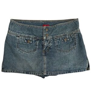 vintage low rise mini skirt skort y2k